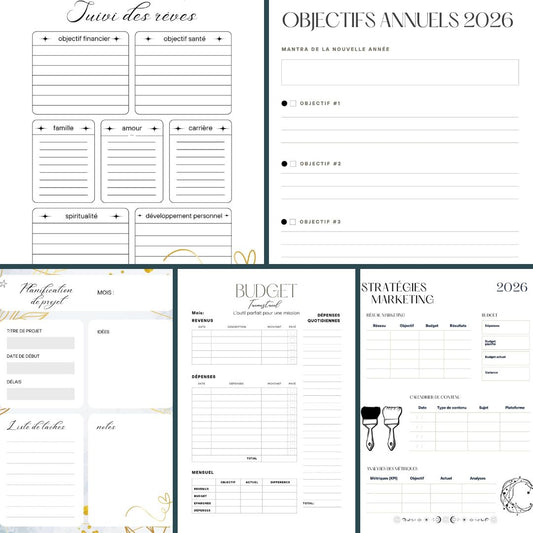 Agenda Multidimensionnelle - 2026 - Codex de l'Artiste