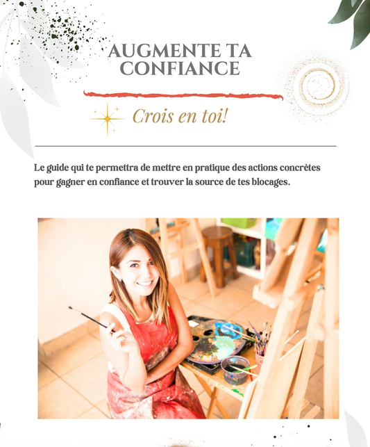 Augmente ta confiance - Le guide PDF pour t'aider à créer sans douter