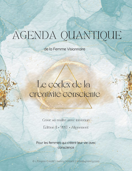 Agenda Quantique - de la Femme Visionnaire - 2027 (version imprimée)