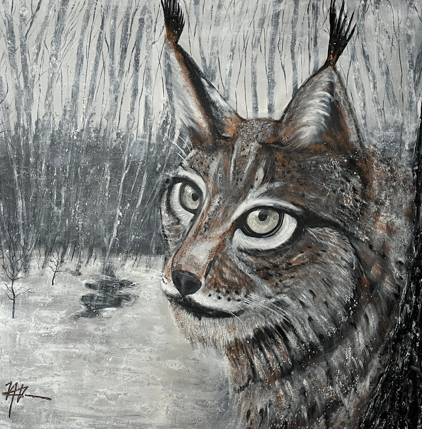 L'Âme du Lynx - Maîtriser le brossage à sec avec intuition